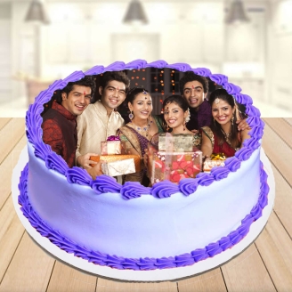 Cousins Family Photo Cake