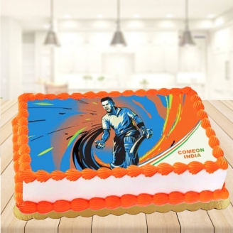 Virat Kohli India Photo Cake