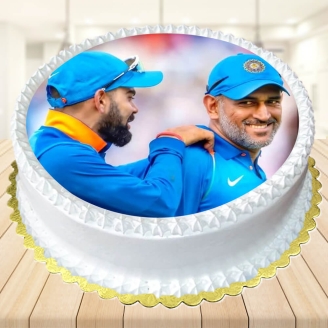 Best Cricketers Photo Cake
