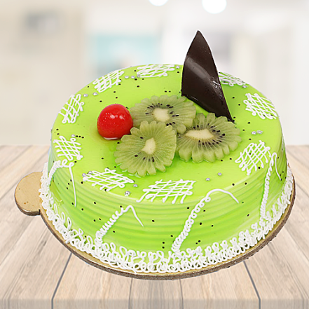 Kiwi Decorated Cake