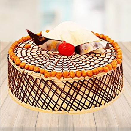 Tempting Butter Scotch Cake