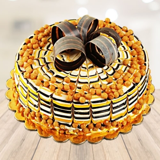 Beautifull Creamy Butterscotch Cake