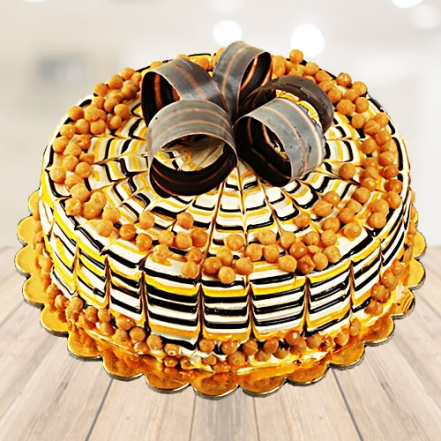 Beautifull Creamy Butterscotch Cake