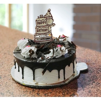 Rich Eggless Black Forest Cake