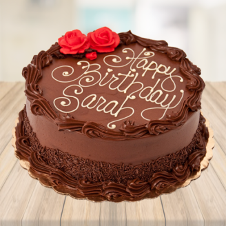 Yummy Chocolate Truffle Cake