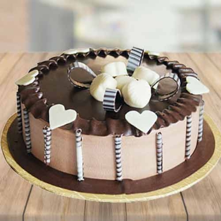 Premium Decorated Chocolate Cake 