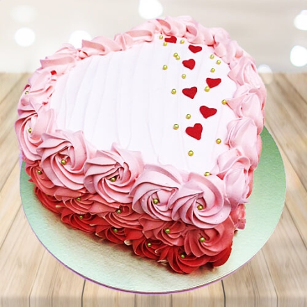 Happy Birthday Rose Cake