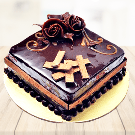 Heavy Chocolate Loaded Cake