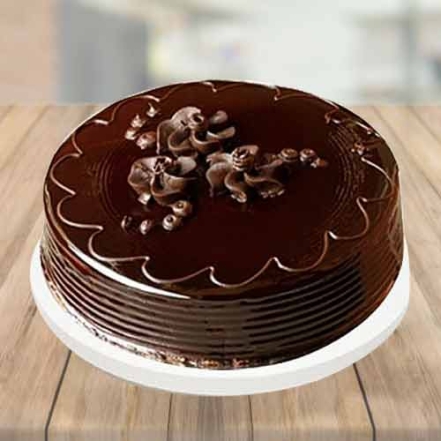 Dark Chocolate Truffle Cake