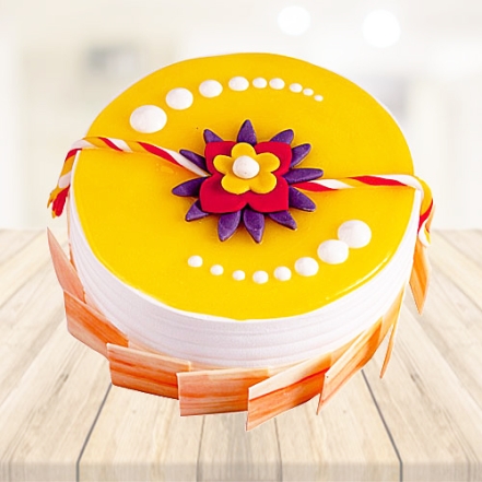 Pineapple Cake For Rakhi