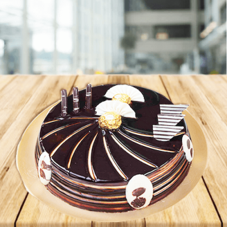Premium Decorated Chocolate Cake