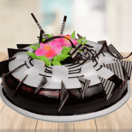 Decorative Chocolate Cake