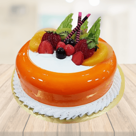 Vanilla Mix Fruit Cake