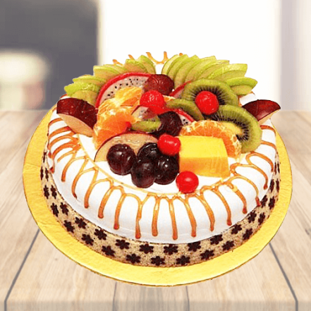 Send numerical fruit cake online by GiftJaipur in Rajasthan-sonthuy.vn