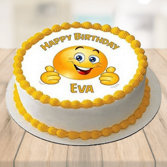 Pineapple Photo cake