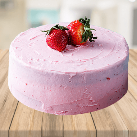Simple Strawberry Cake