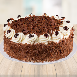 Black Forest Dark Chocolate Cake
