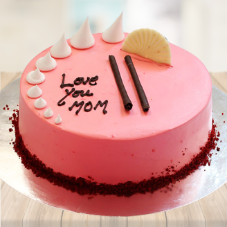 Love You Mom cake