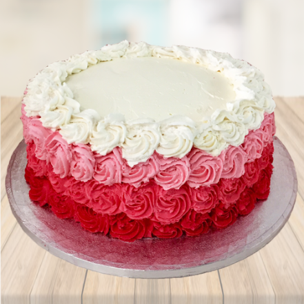 Decorative Premium Rose Cake