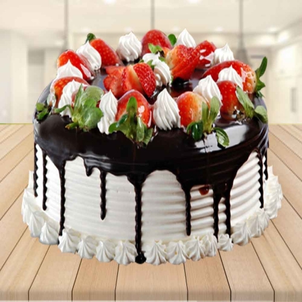Strawberry Chocolate Cake