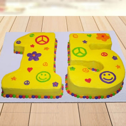 15th Birthday Special Cake