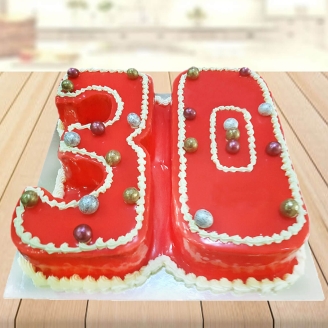 30th Anniversary Special Cake