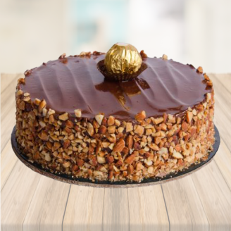 Lovely Creamy Ferrero Rocher Cake