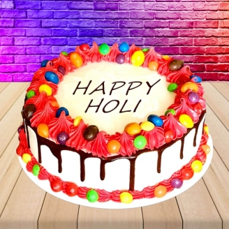 Holi Festival Cake