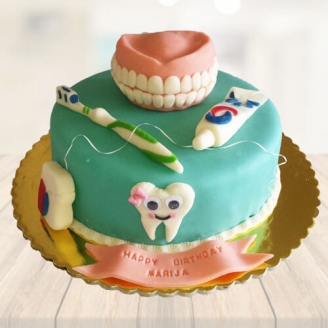 Dentist Fondant Cake