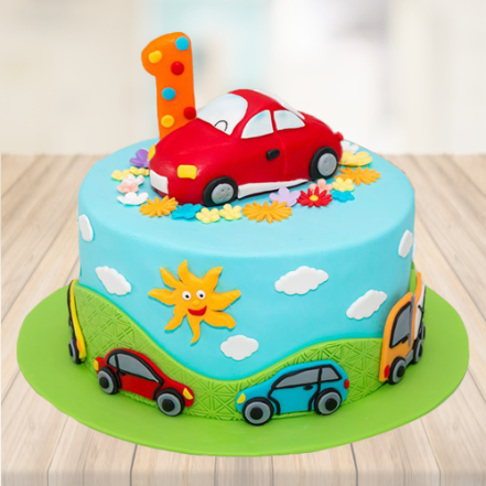 Fondant Special Kids Cake