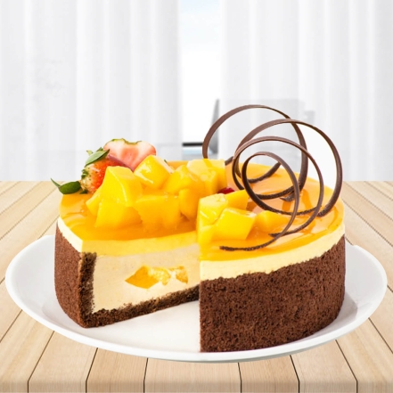 Delicious Mango Cake