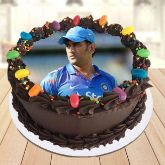 Chocolate Cake For Dhoni
