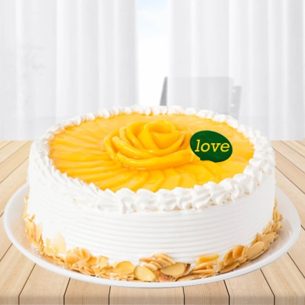 Lovely Pineapple With Vanilla Cake