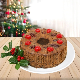 Merry Christmas Plum Cake