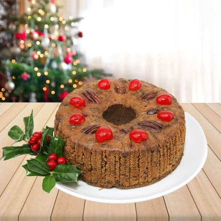 Merry Christmas Plum Cake