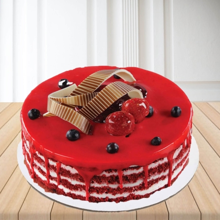Beautiful Red Velvet Cake