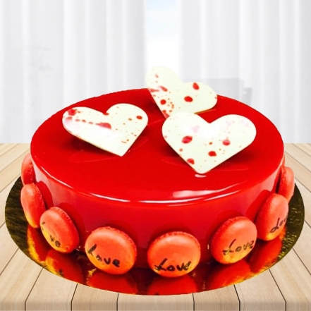 Love Strawberry Cake