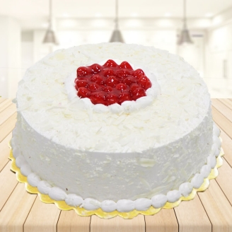 White Forest Cream Cake