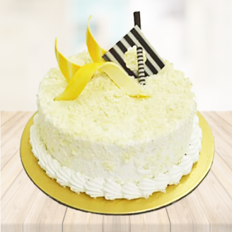 White Forest Creamy Cake