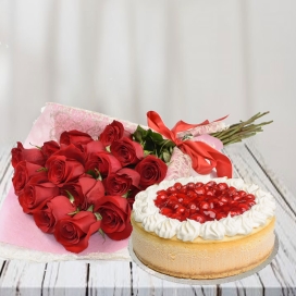 Cake & Flowers