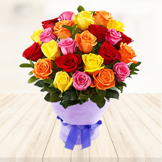 20 Mix Roses Bouquet