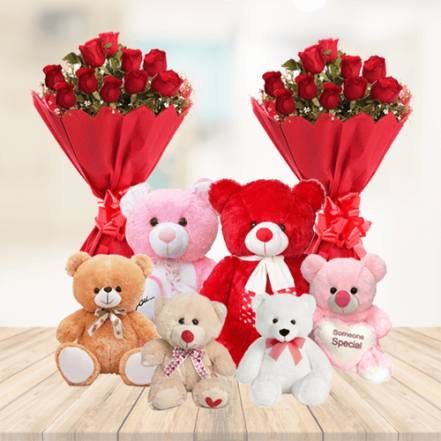 Hug Your Love With Teddies