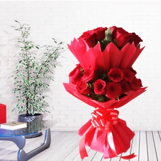 Beautiful Two Layer Roses Bouquet