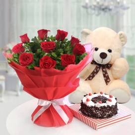 Roses, Teddy & Cakes