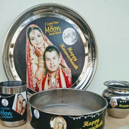Couple Special Karwa Chauth Thali Set