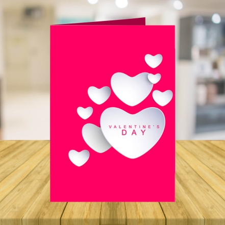  Valentine Day Greeting Card For Love Birds