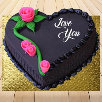 Love You Chocolate Cake