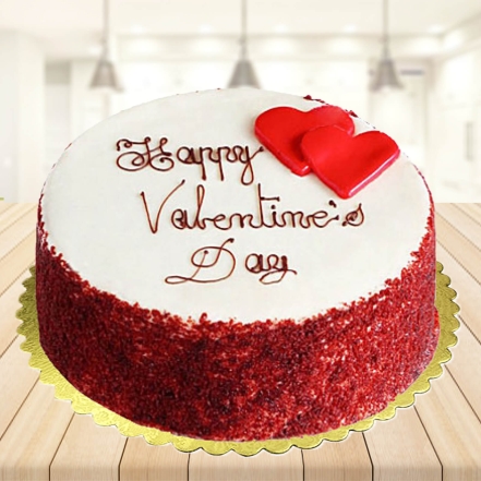 Best Red Velvet Valentine Cake