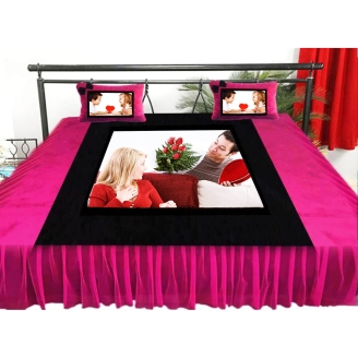 Surprise Your Lover With Photo Printed Bed Sheet