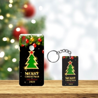 Merry Christmas Customised Back Cover